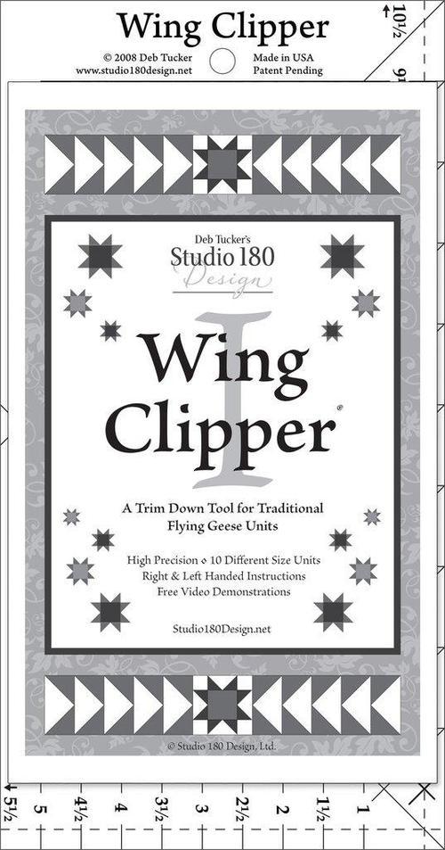 Tucker Wing Clipper Flying Geese, picket/quick, Sun Mar 23, 1:00-4:00