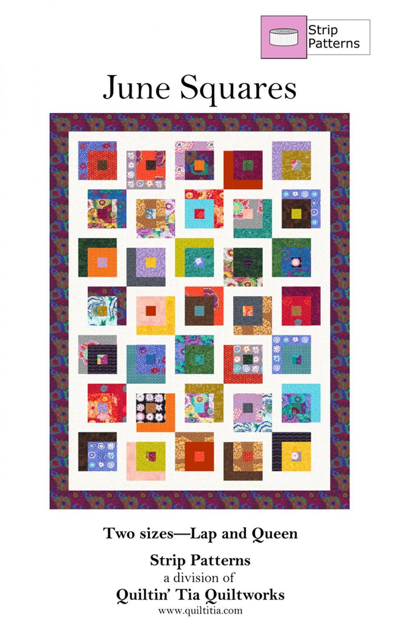 June Squares Quilt Pattern