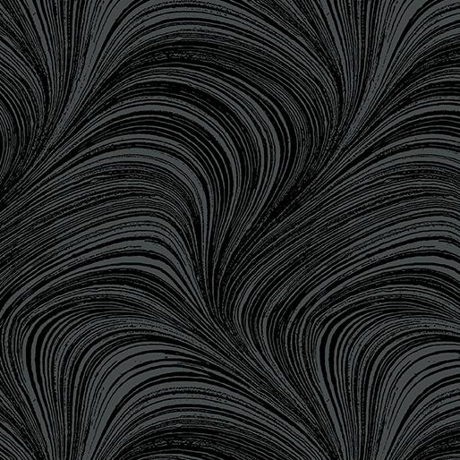 Wave Texture Black