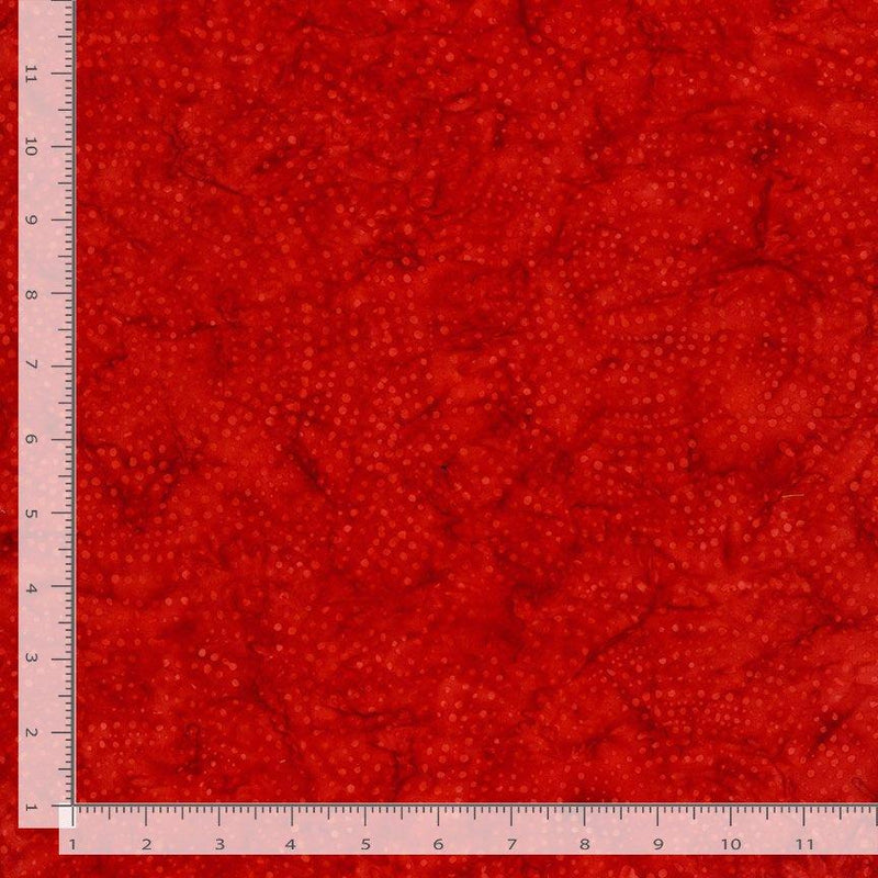 Tonal Dotty Spiral Scarlet