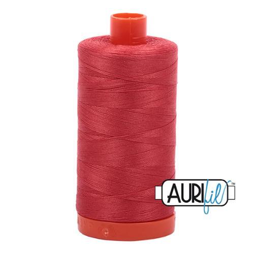 Aurifil Mako 50 2255 Red Orang