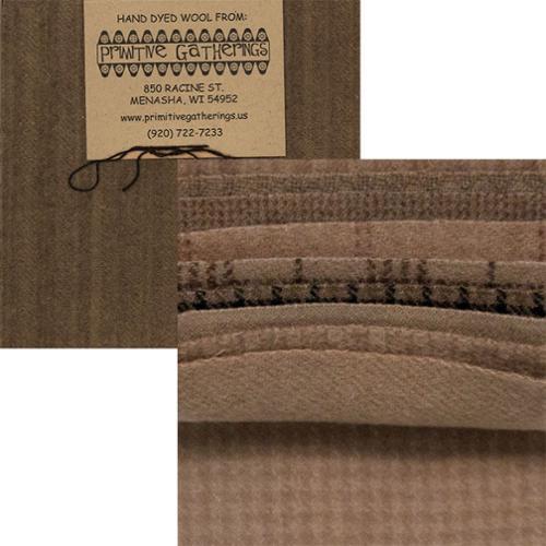 Wool 5" Charm Pack Taupe