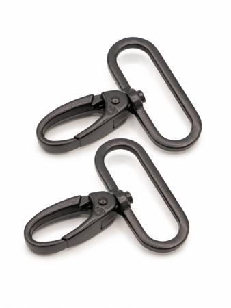 Swivel Hooks 1.5" Black