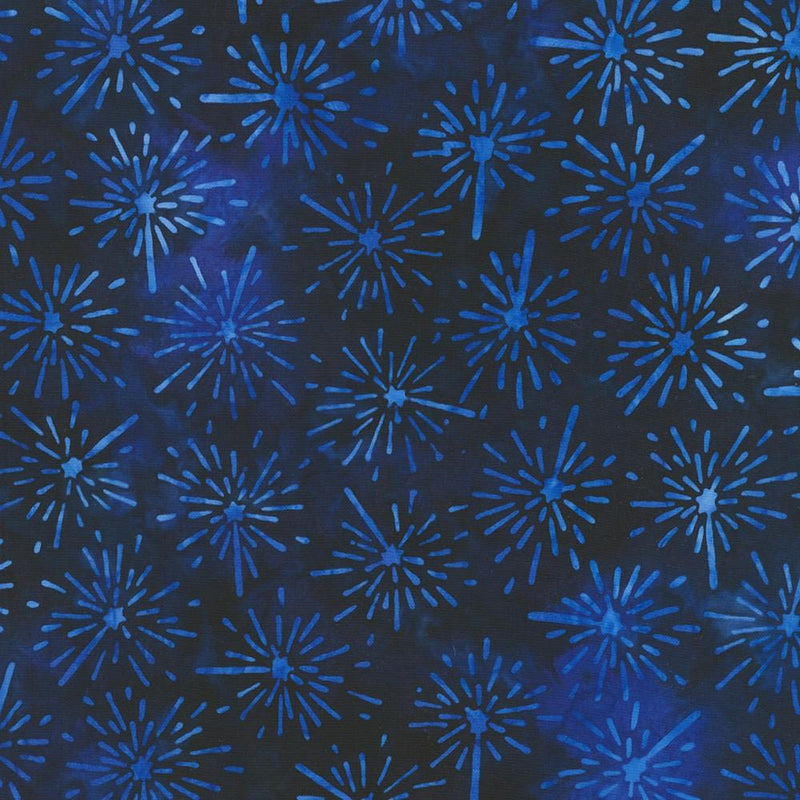 Blue on Blue Fireworks