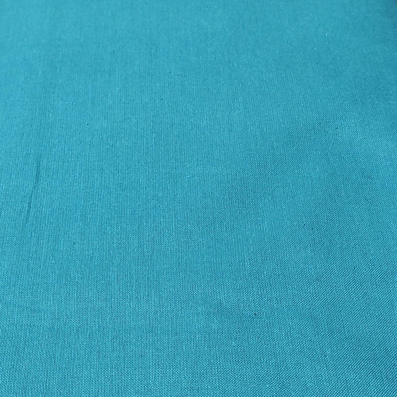 Turquoise peppered cotton