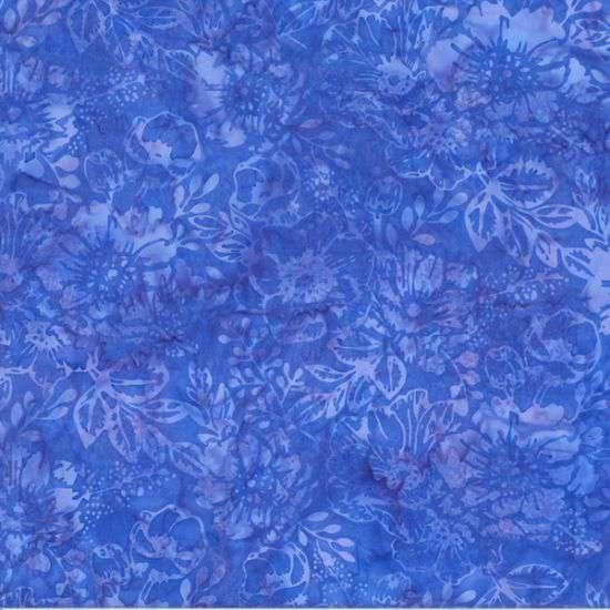 Soft Royal Blue w Flowers hint of purple Lotus